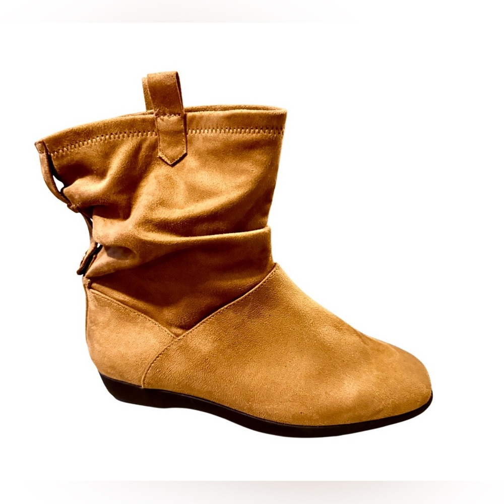 Comfortview Womens Demy Slouch Pull On Cold Weather Ankle Booties - Picture 2 of 6